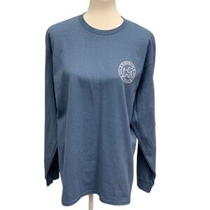 New Puppie Love Save Rescue Tailgating Dog Long Sleeve 100% Cotton Tee Shirt